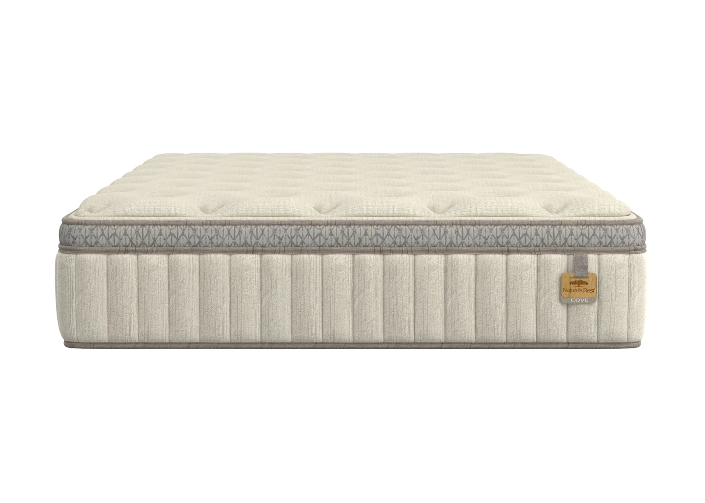 Nature’s Rest 15” Cove Euro Top Medium Mattress | Canadian Made Mattress