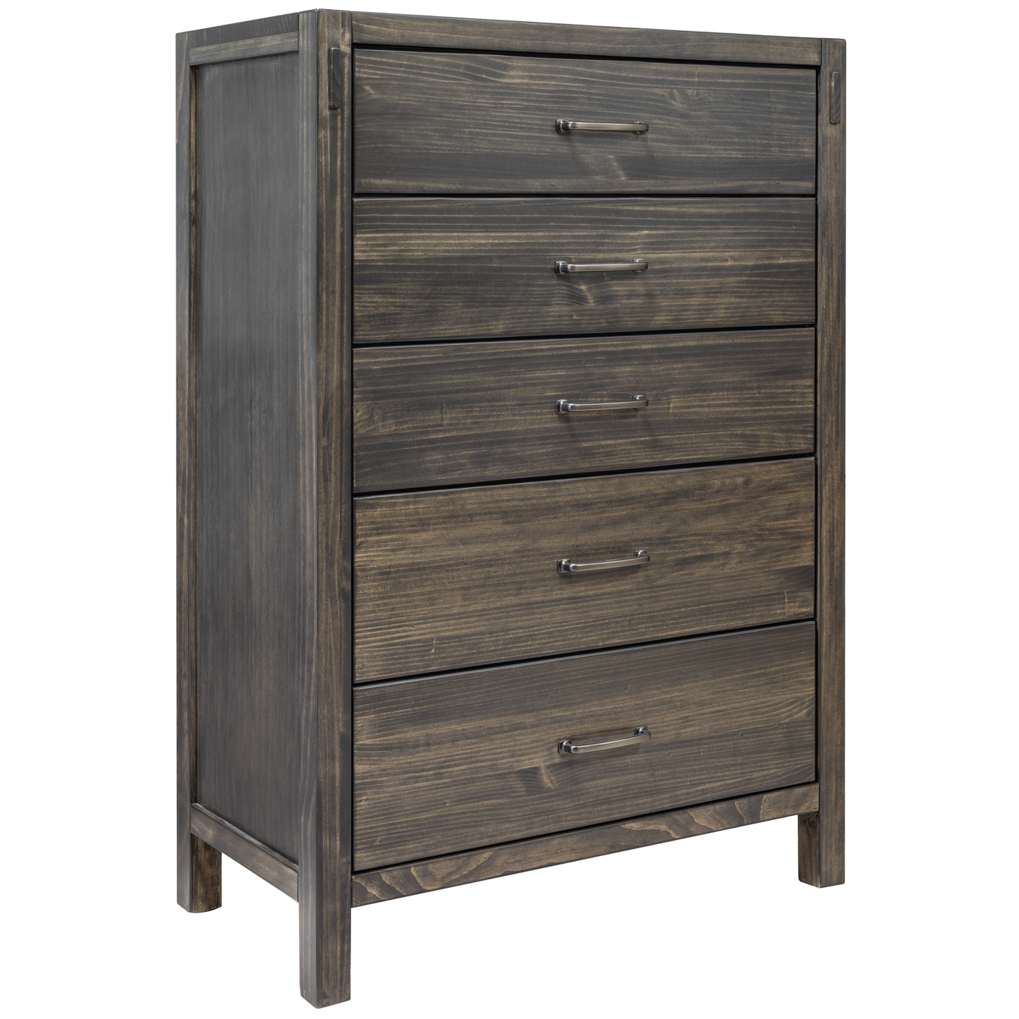 Mako Stella Bedroom Suite (Charcoal) | Solid Pine