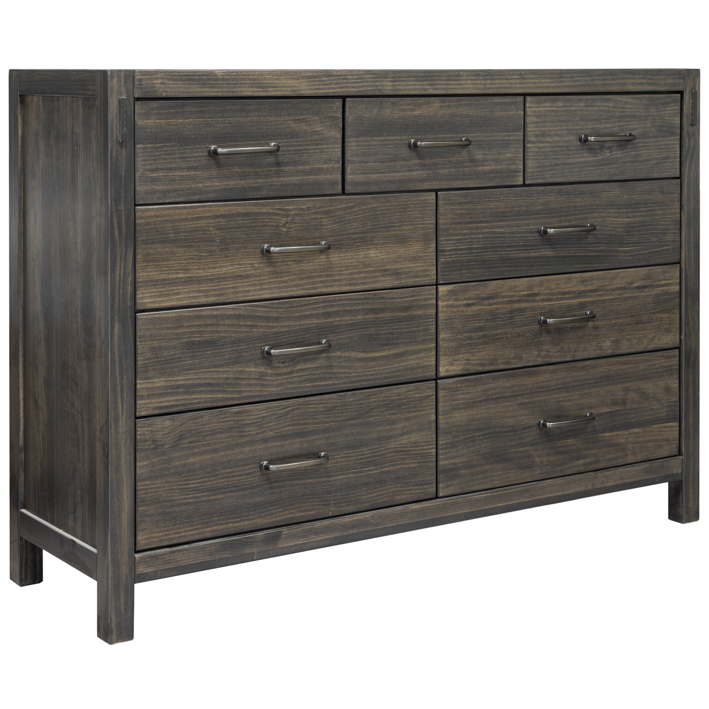 Mako Stella Bedroom Suite (Charcoal) | Solid Pine