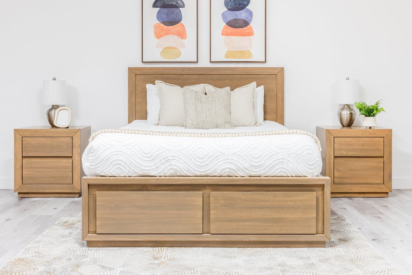 Wren Storage Bed | Solid Pine Wood