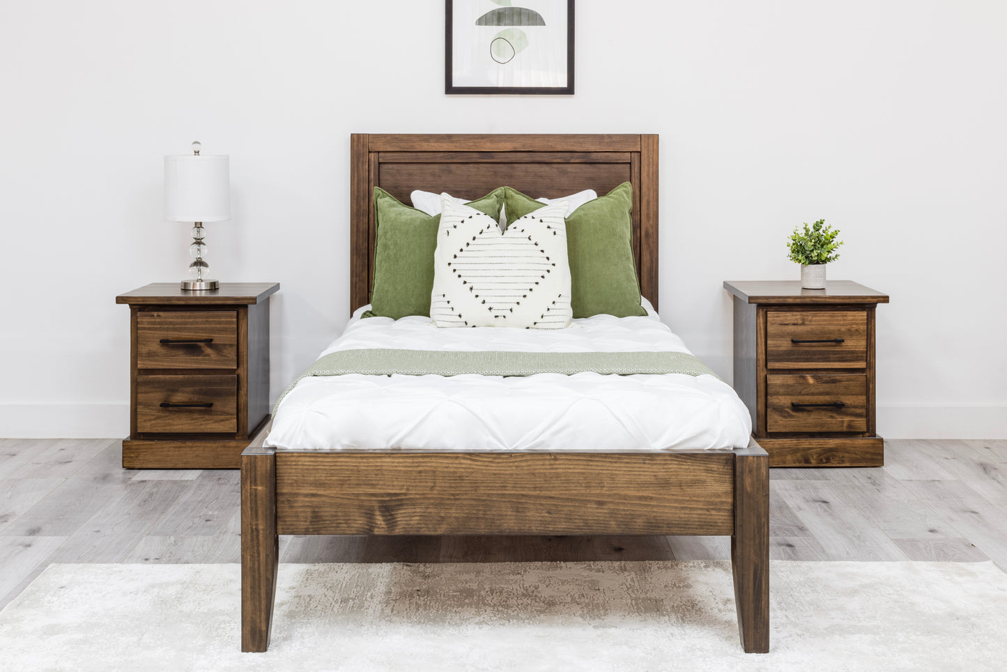 Mako Vera Bedroom Suite (Truffle) | Solid Pine