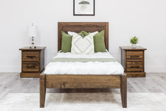 Mako Vera Bedroom Suite (Truffle) | Solid Pine