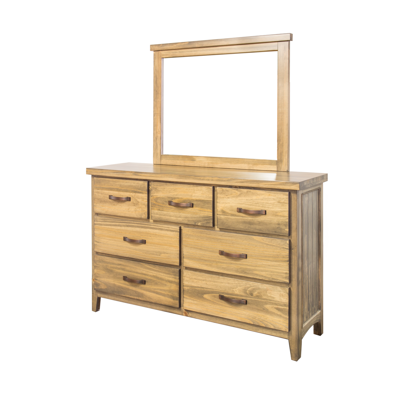 Mako Natalie Dresser Mirror on top of Mako Natalie Dresser