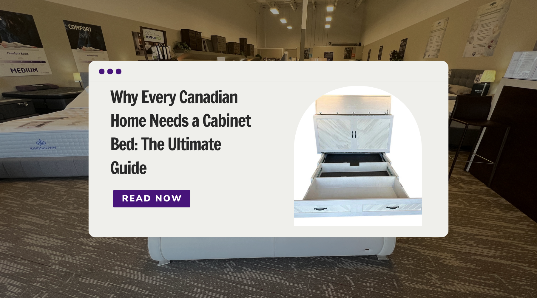 Why Every Canadian Home Needs a Cabinet Bed: The Ultimate Guide