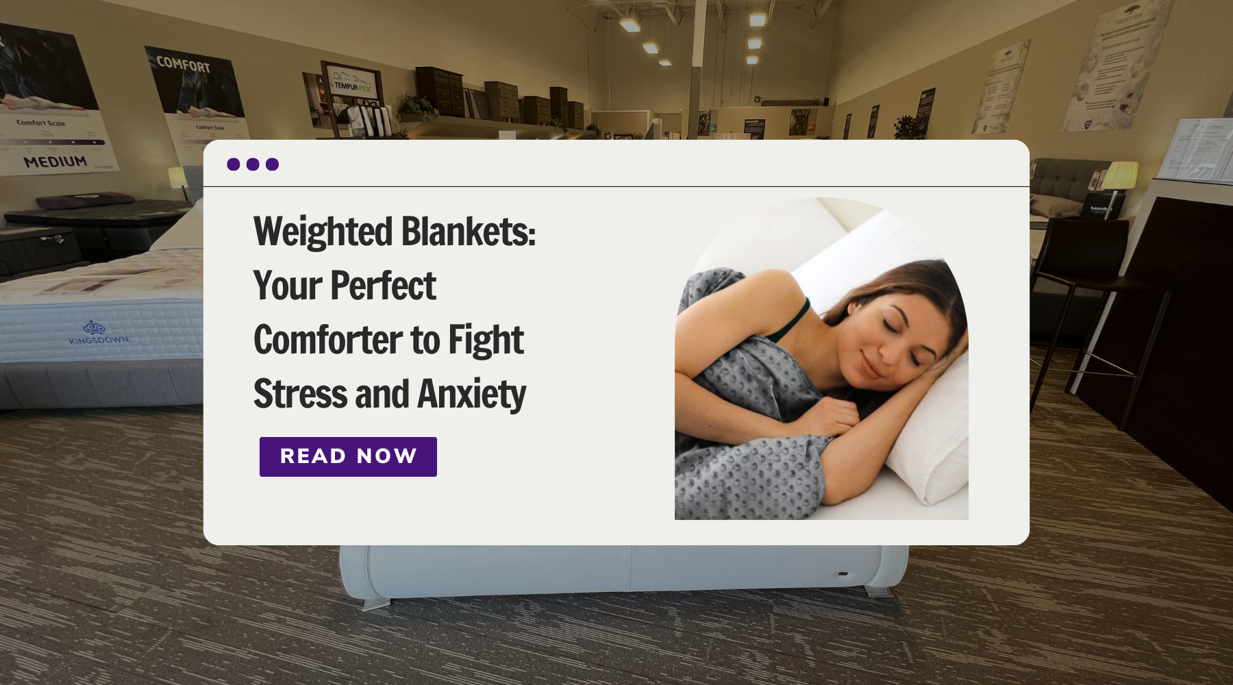 Weighted Blankets: Your Perfect Comforter to Fight Stress and Anxiety