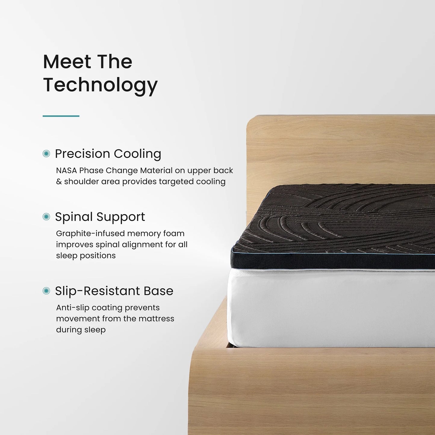 HUSH Cooling Mattress Topper