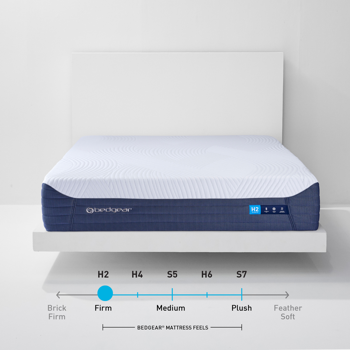 BEDGEAR H2 Hybrid Performance Mattress