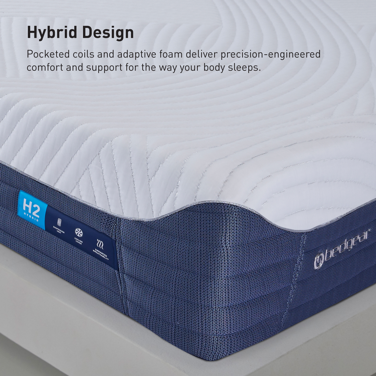 BEDGEAR H2 Hybrid Performance Mattress