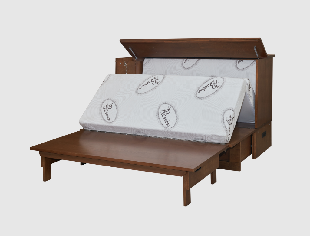 Harrison CabinetBed™ | Queen Cabinet Bed with Mattress | Murphy Bed