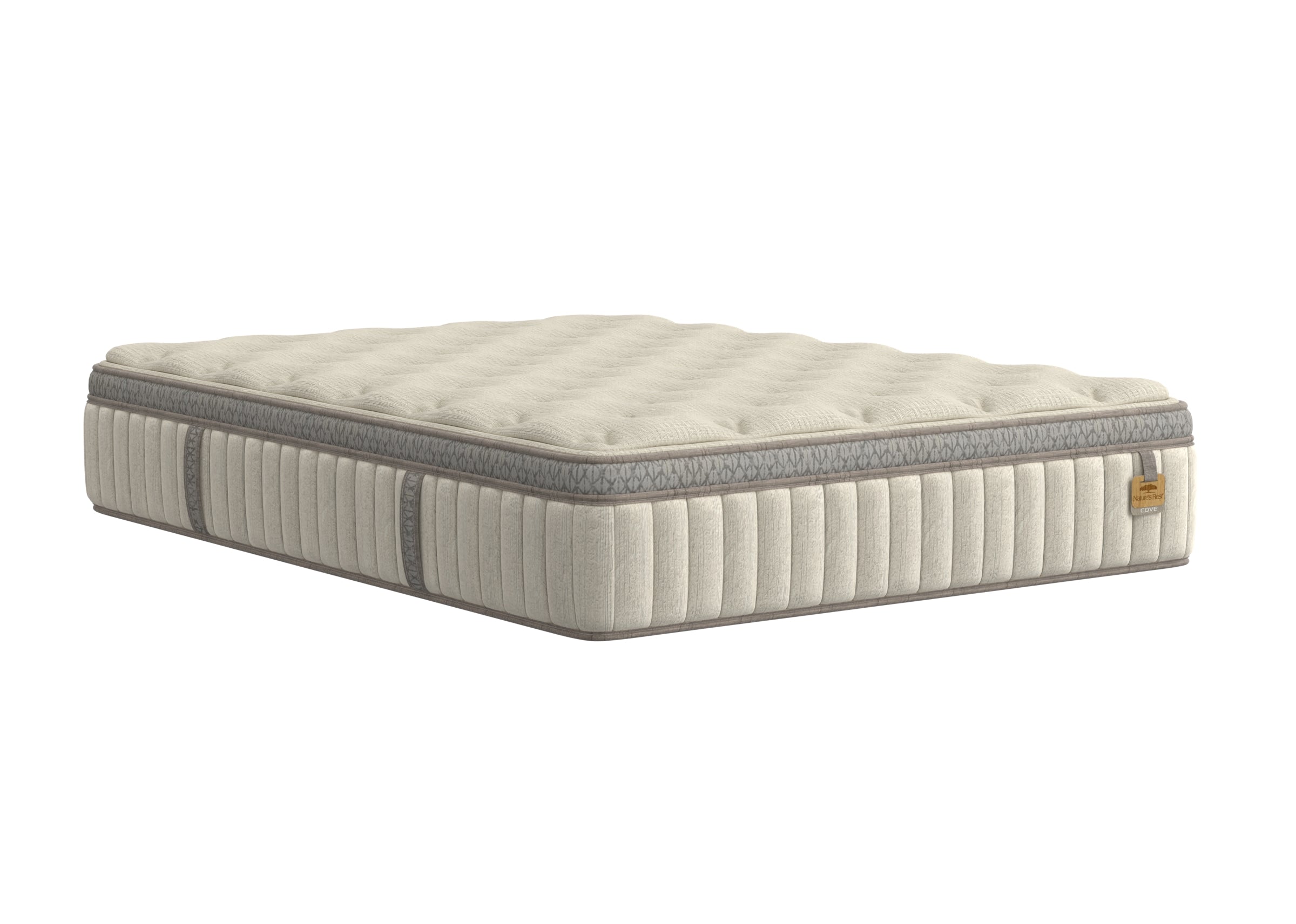 Nature's Rest 15” Cove Euro Top Medium Mattress | Canadian Made
