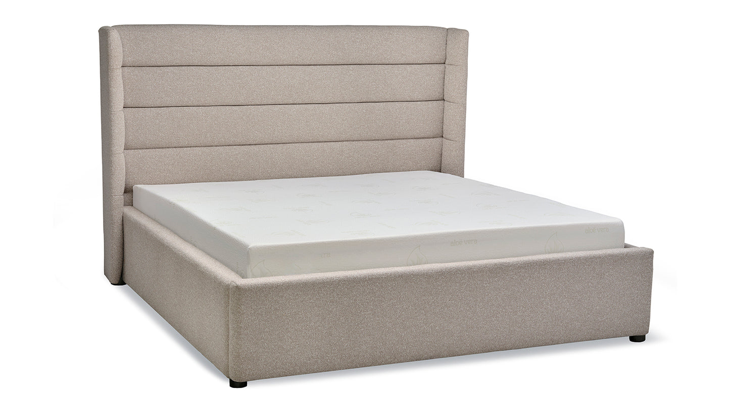 Berlin Hydraulic Lift Storage Bed with Euro Slats