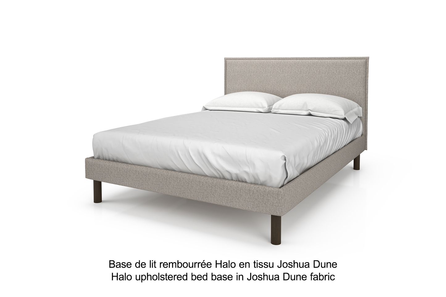 Beaudoin Halo Upholstered Bed