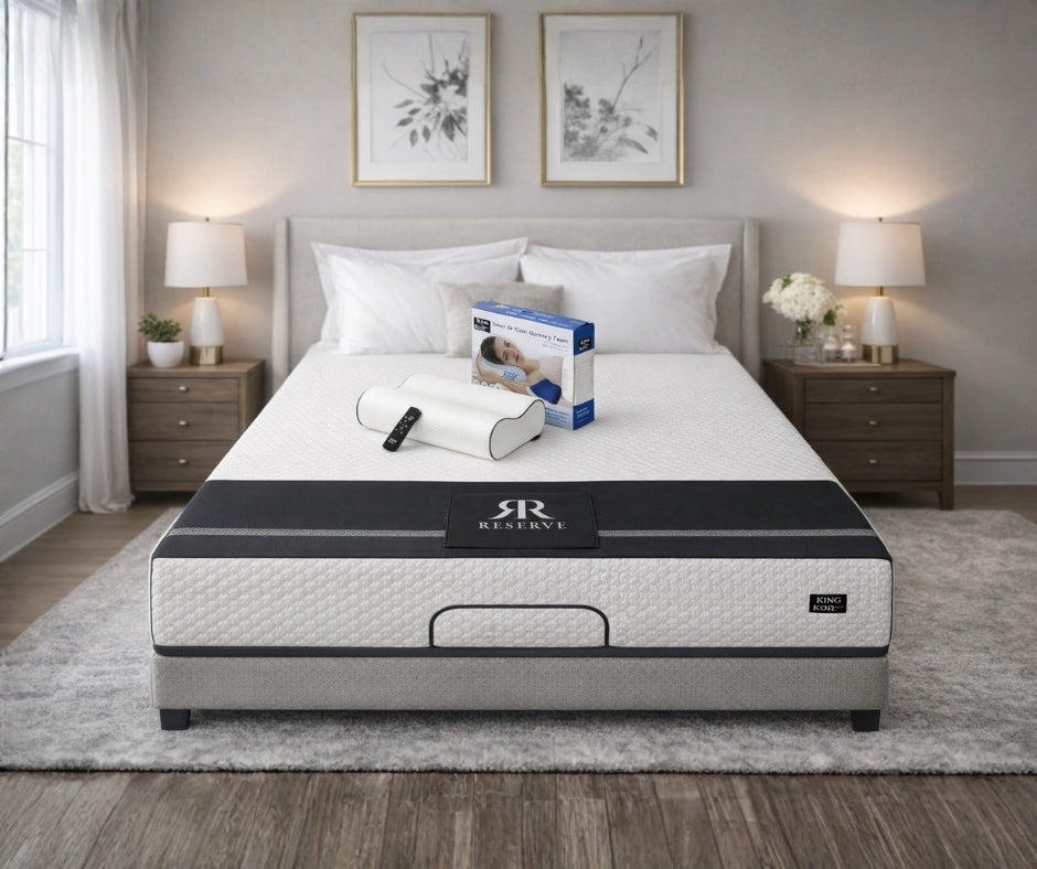 [CLEARANCE BUNDLE DEAL] Grand Opulence – Memory Foam Mattress – Queen (10") + 2 Memory Foam Pillows