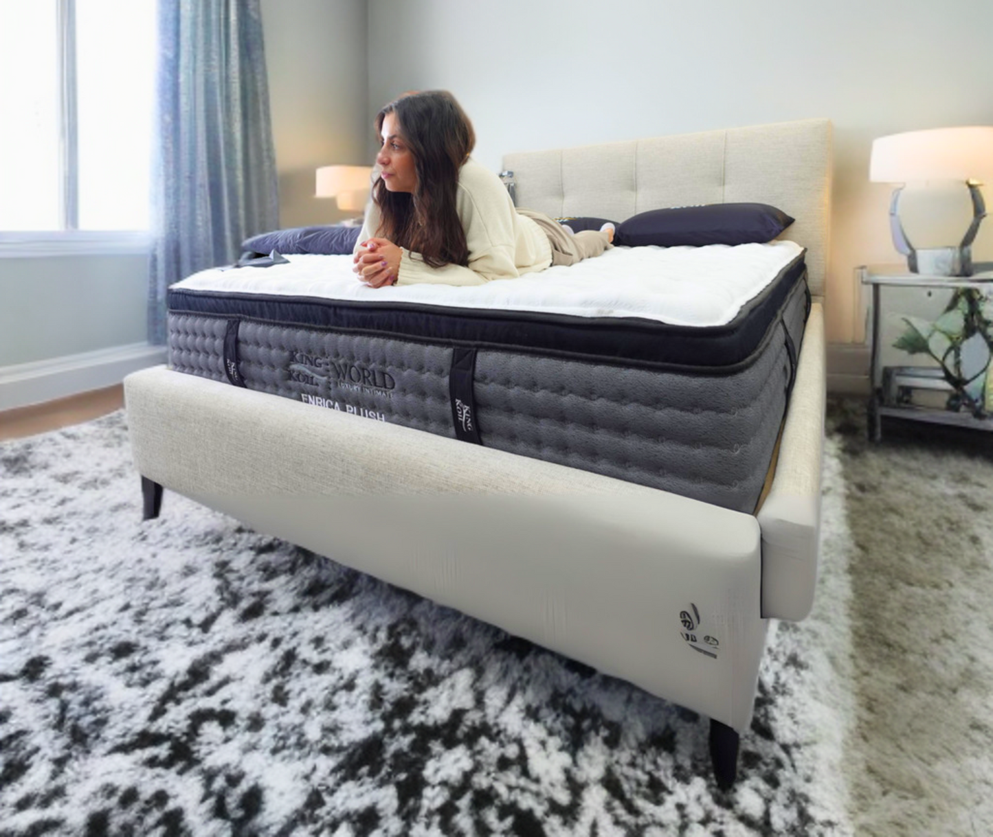 King Koil Enrica Euro Top Mattress – 15”