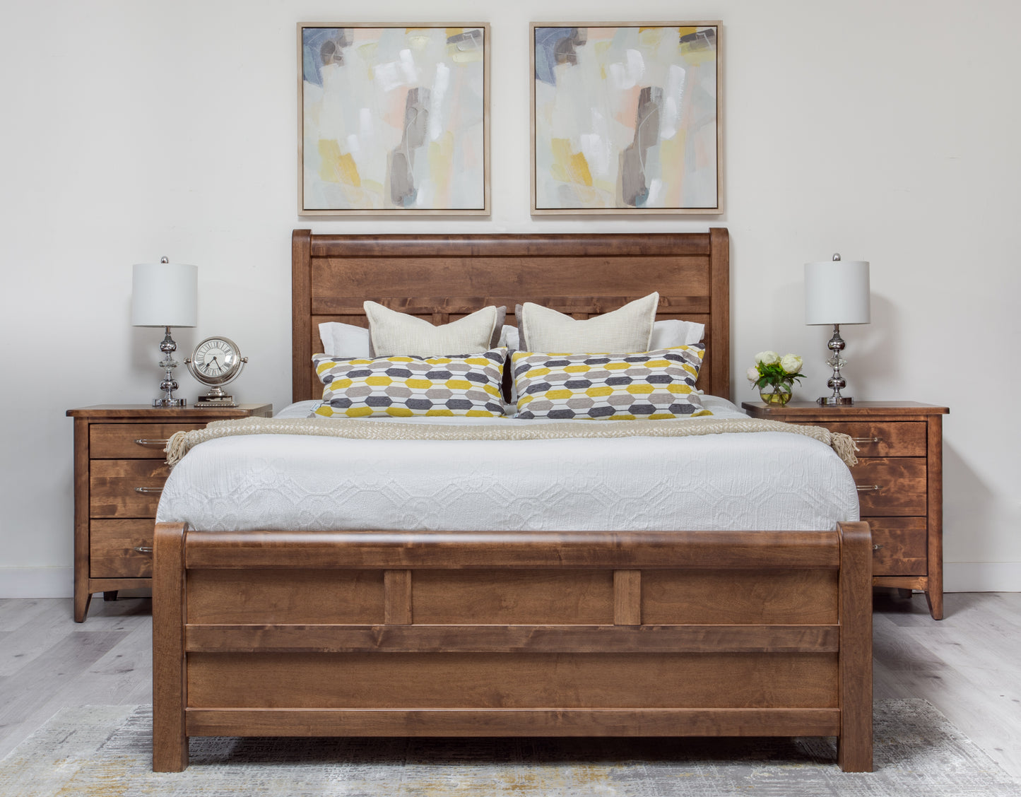 Mako Saffron Upholstered Storage Bed