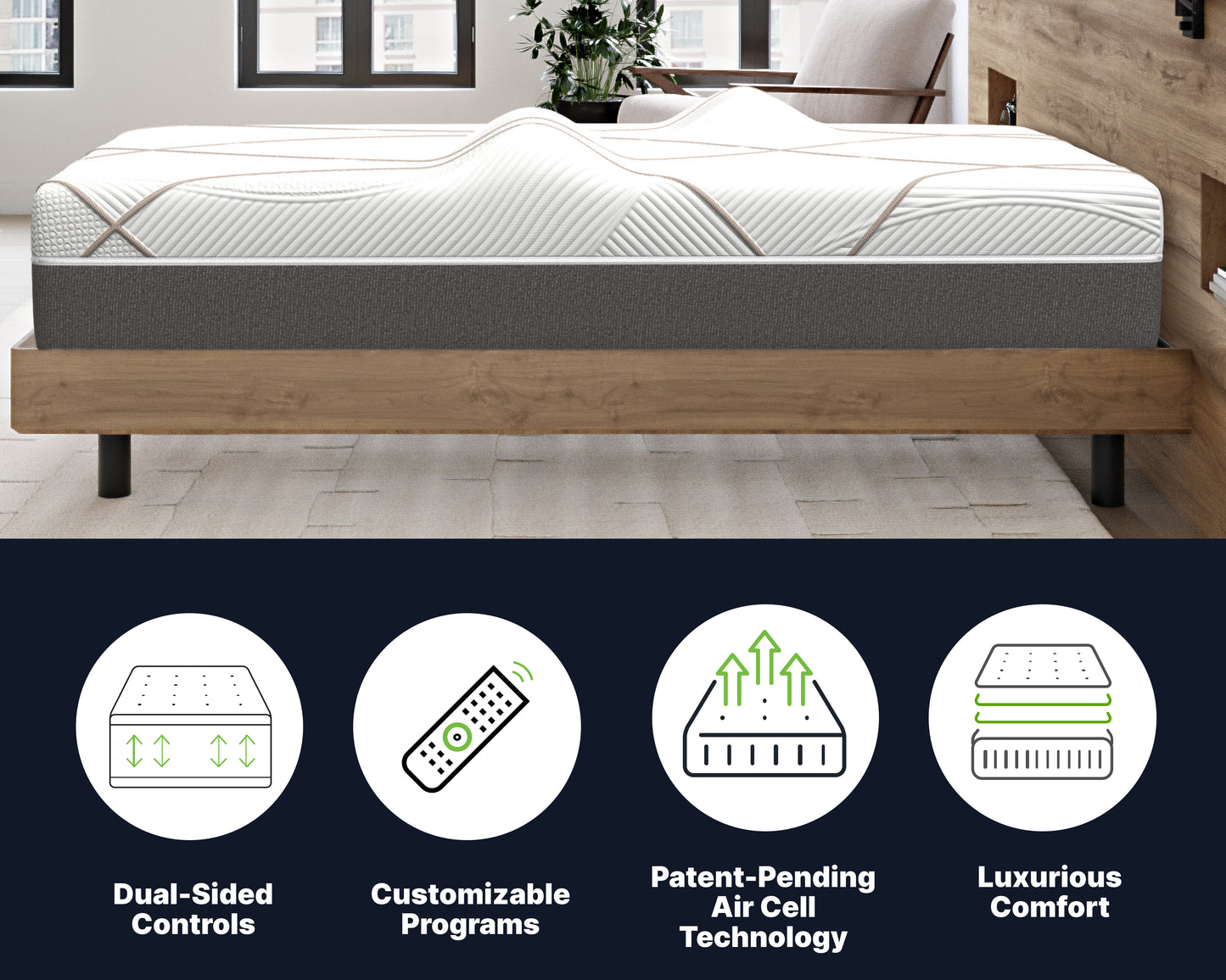 [CLEARANCE] Massage Mattress | GhostBed