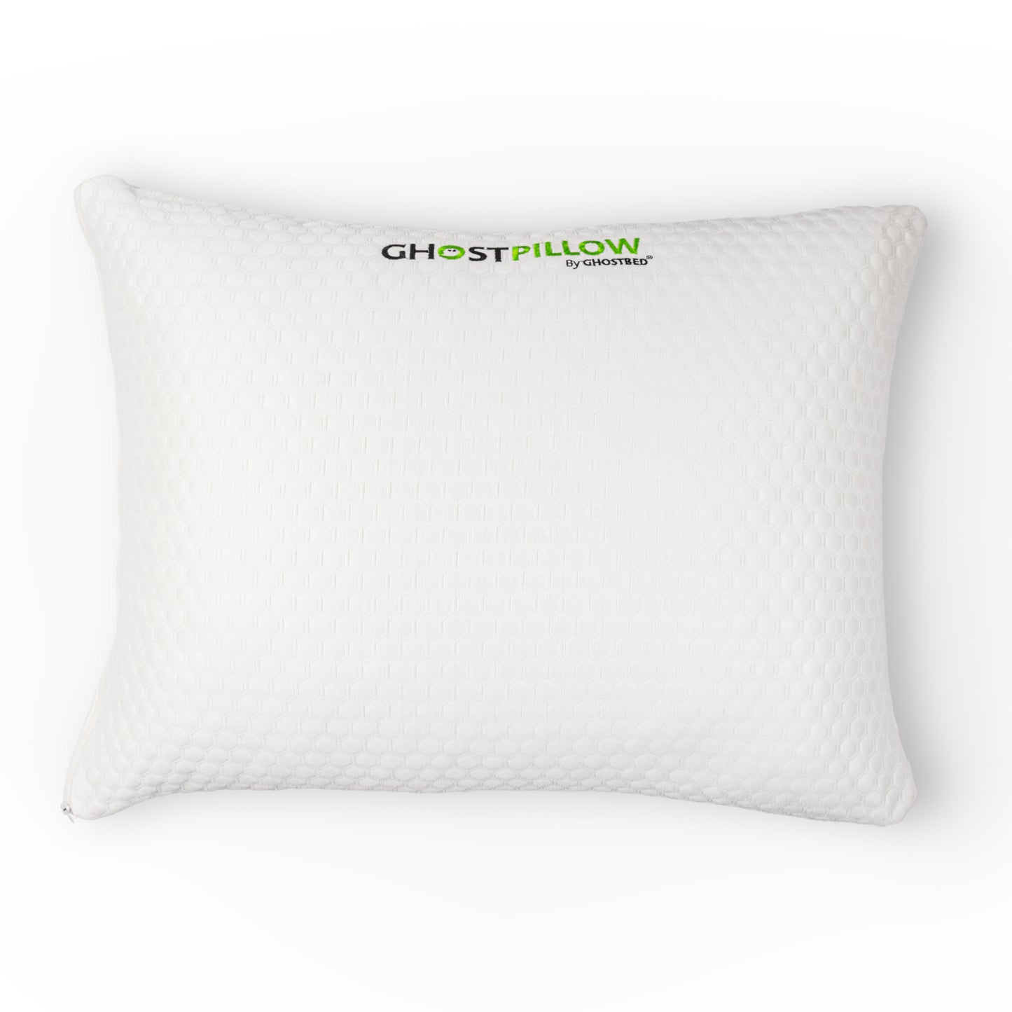 Ghost Pillow by GhostBed on a white background
