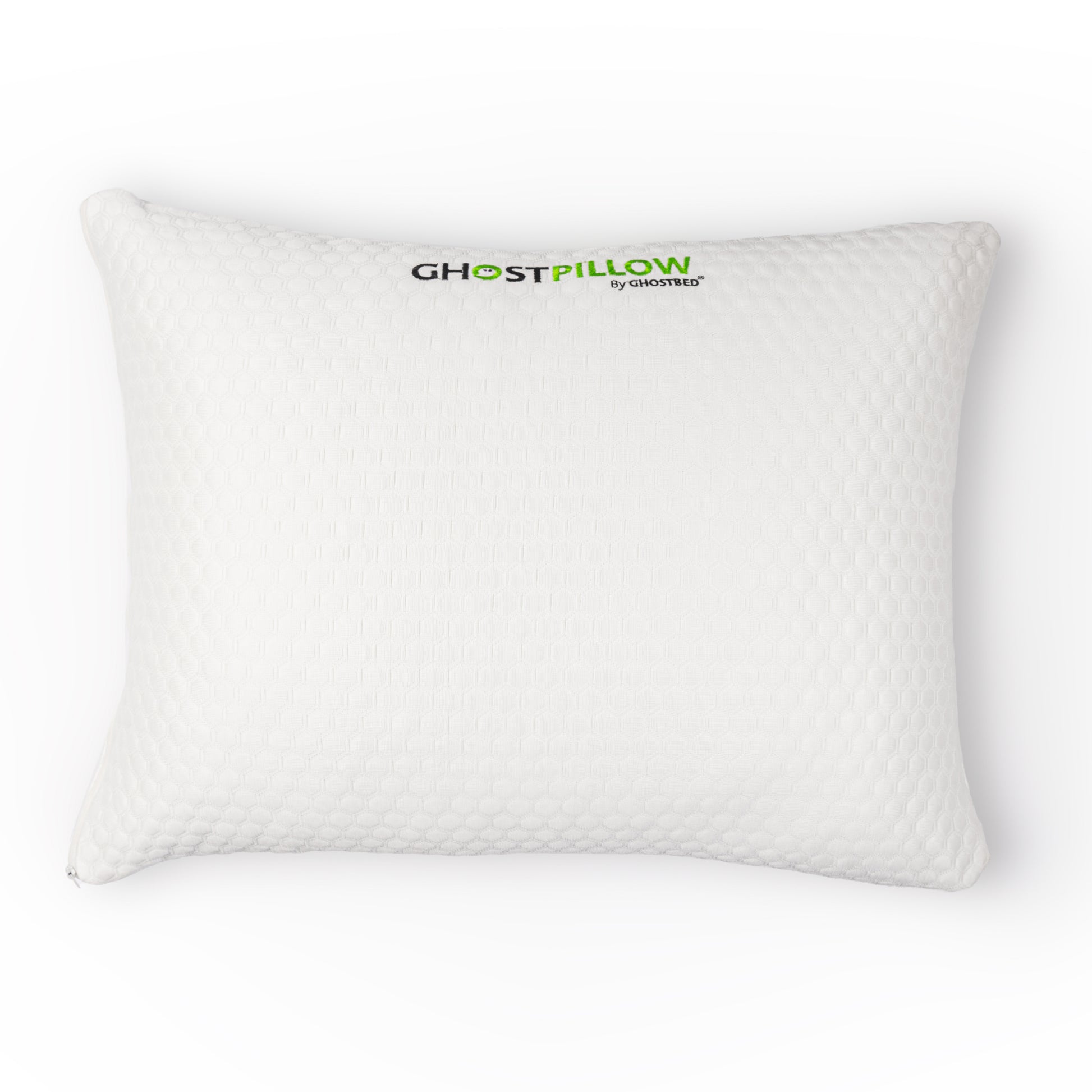 Ghost Pillow by GhostBed on a white background