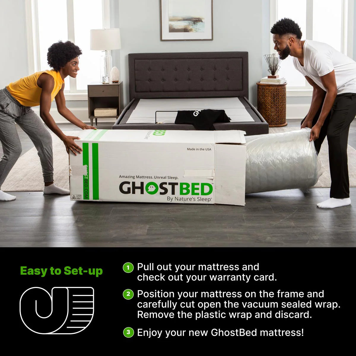 [CLEARANCE] GhostBed Essential 11" Foam Mattress