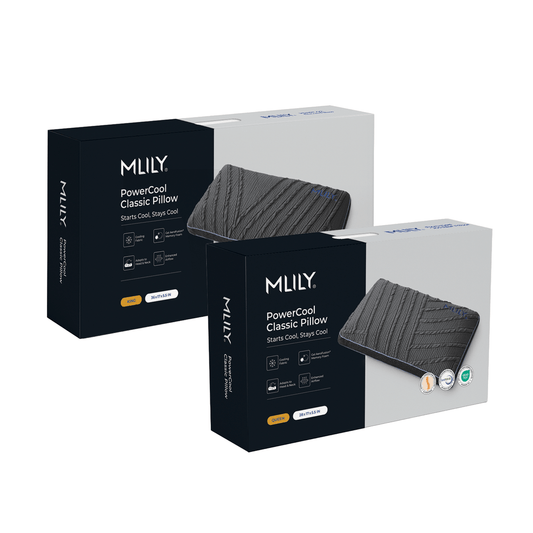 Mlily PowerCool Pillow | Bamboo Charcoal Pillow
