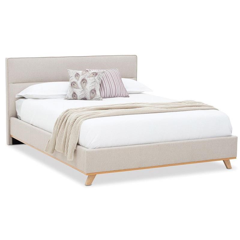 Rochelle Upholstered Bed – Platform Bed with Headboard