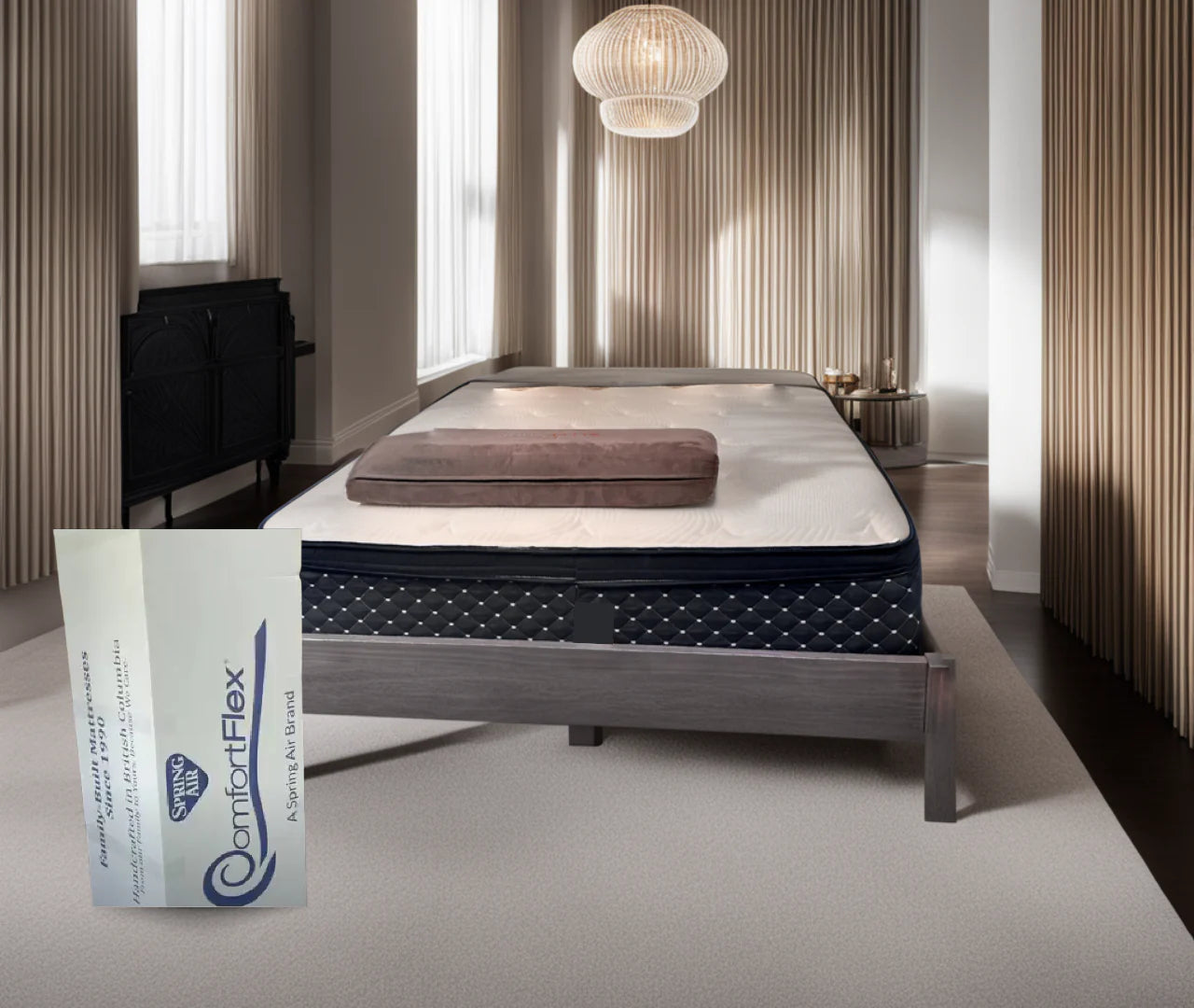 Spring air adjustable bed deals