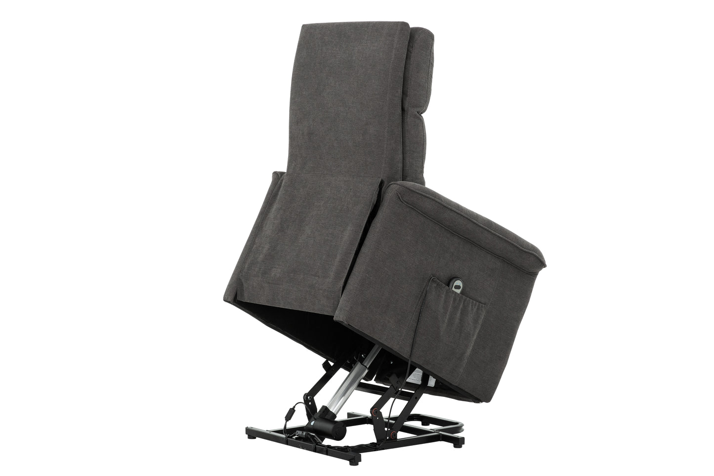 [CLEARANCE] Primo Slate Comfort Power Lift Recliner Chair