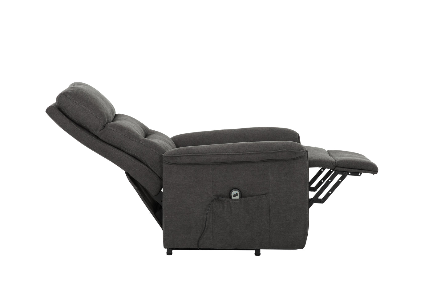 [CLEARANCE] Primo Slate Comfort Power Lift Recliner Chair