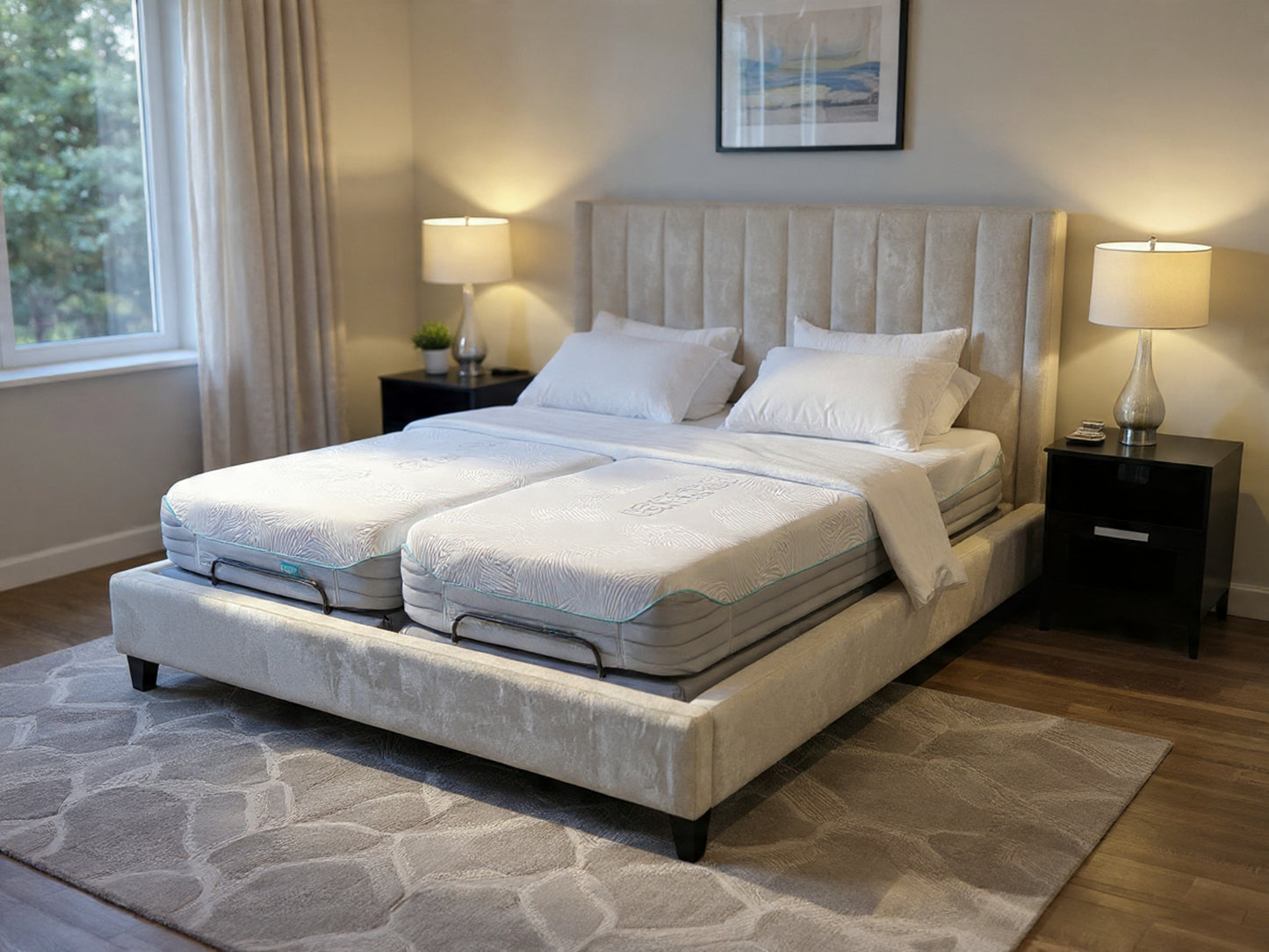 Thia Upholstered Bed | Custom Canadian-Made Bed