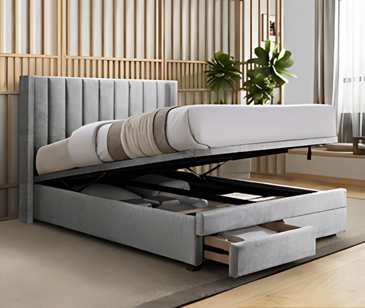 Valentina Lift Bed with Drawers