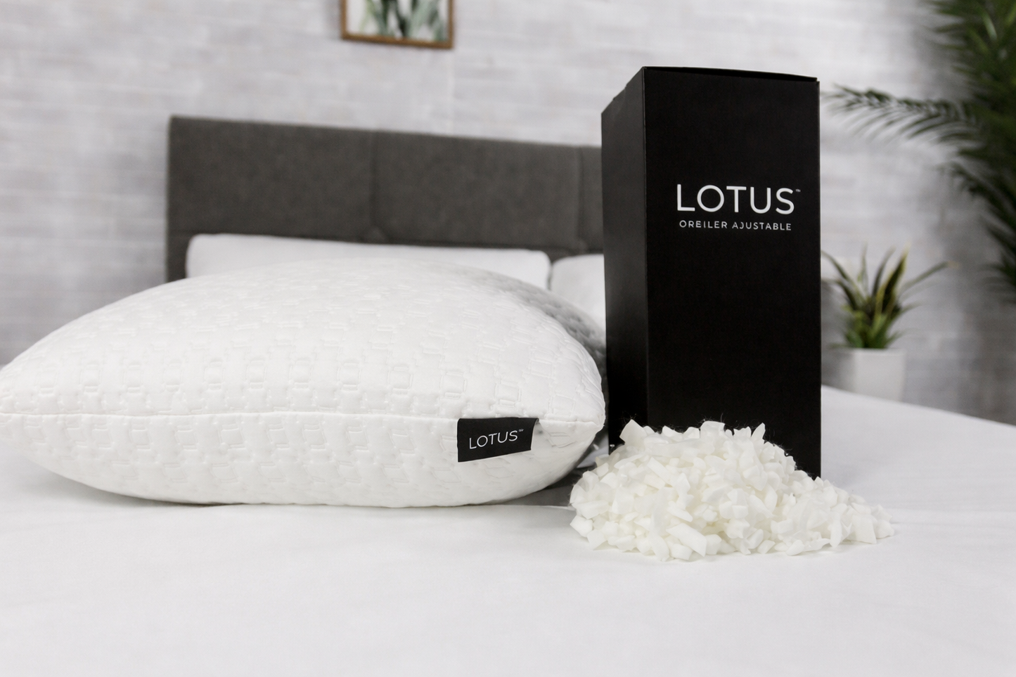 [CLEARANCE] Lotus Adjustable Pillow | King
