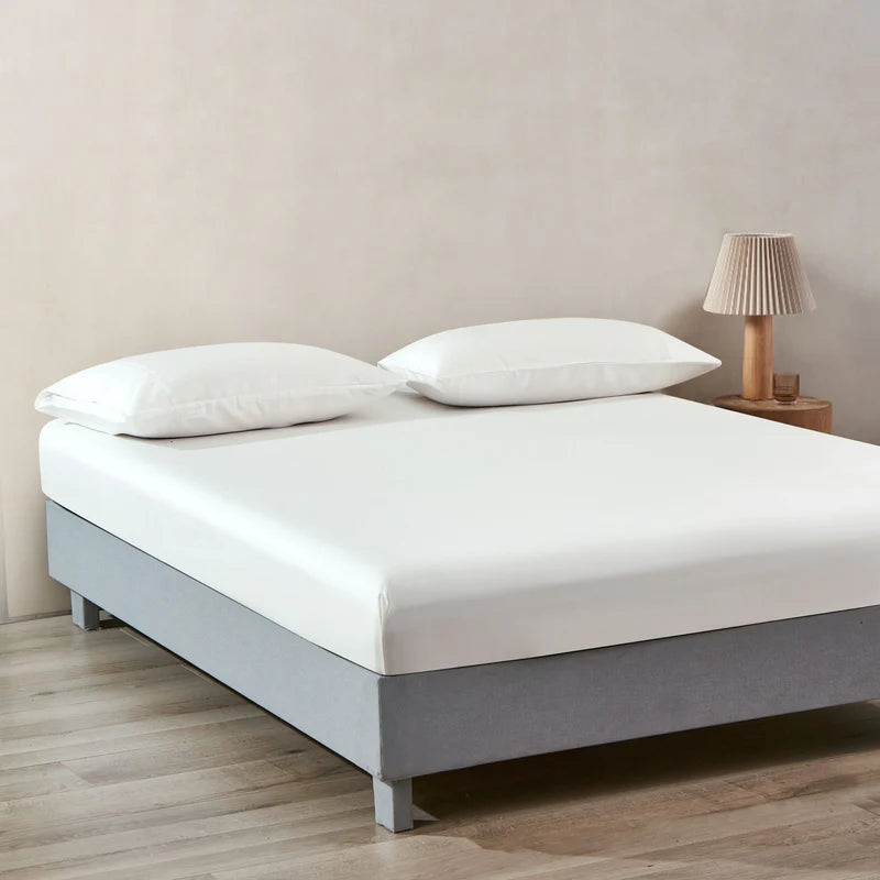 400TC Pima Sateen Cotton Fitted Sheet (Custom Order)