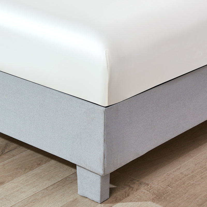 400TC Pima Sateen Cotton Fitted Sheet (Custom Order)