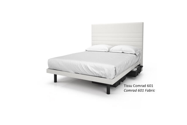 Beaudoin Reflexx Platform Bed Base with Sunset Headboard