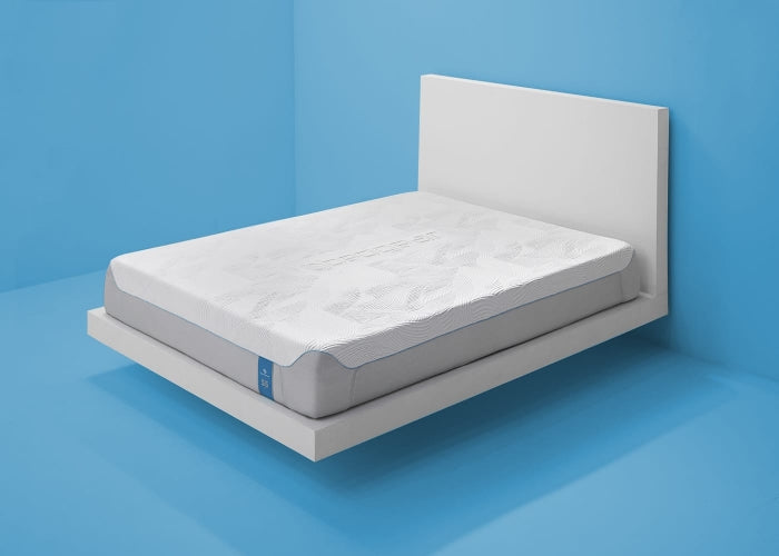 Side view of BEDGEAR S5 Performance Mattress on a bed