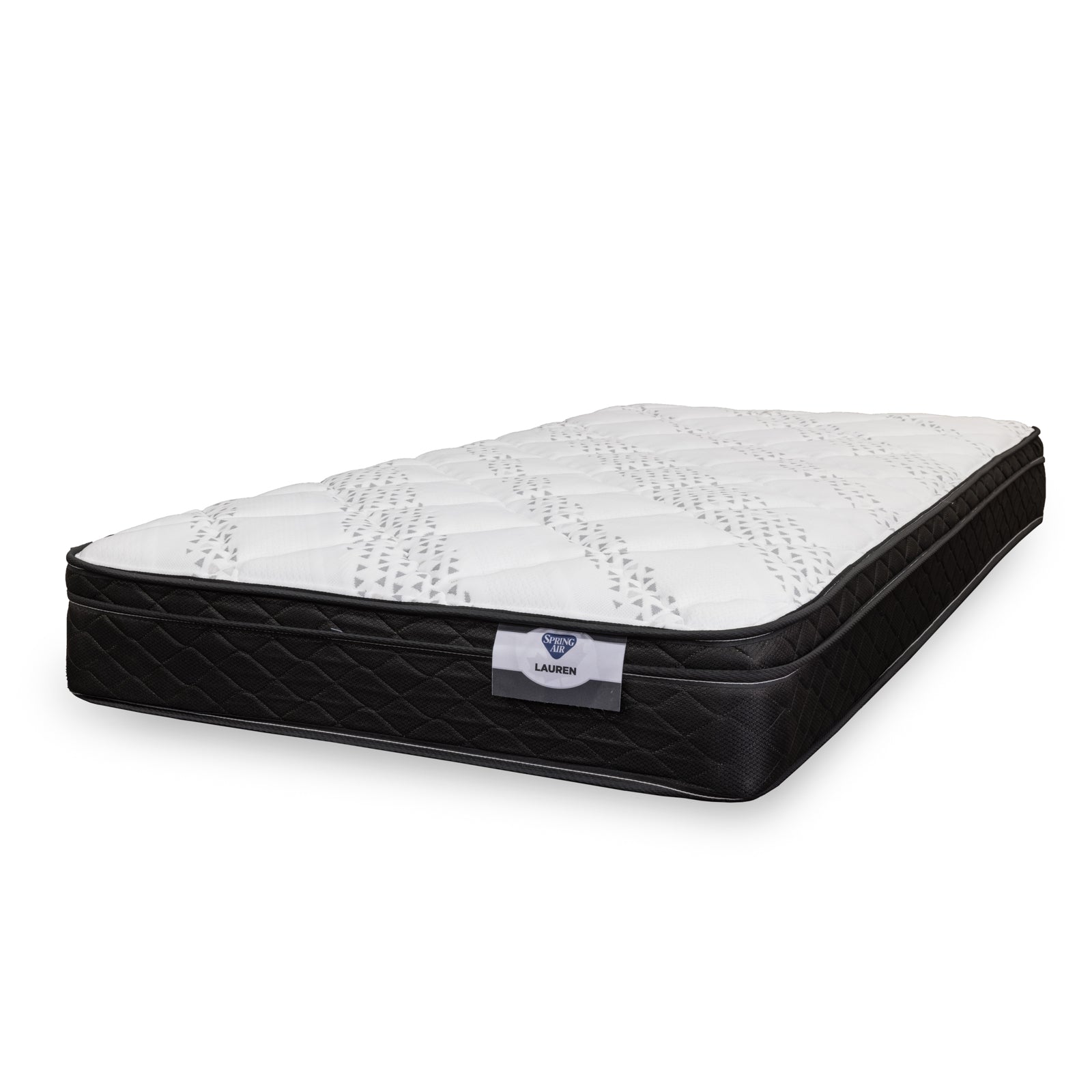 Spring Air Lauren Euro Top Mattress angled