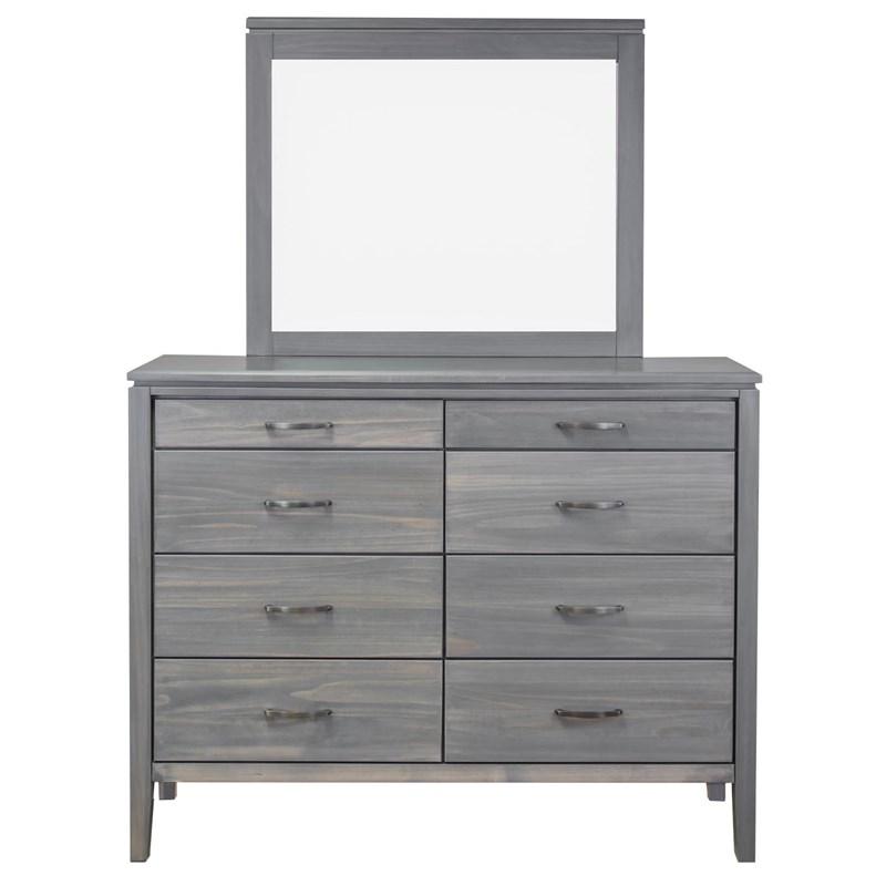 Mako Robina 8 Drawer Dresser with Mako Robina Mirror on top