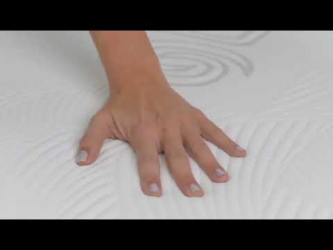 Video of hand pressing down the BEDGEAR S3 Performance Mattress firmness