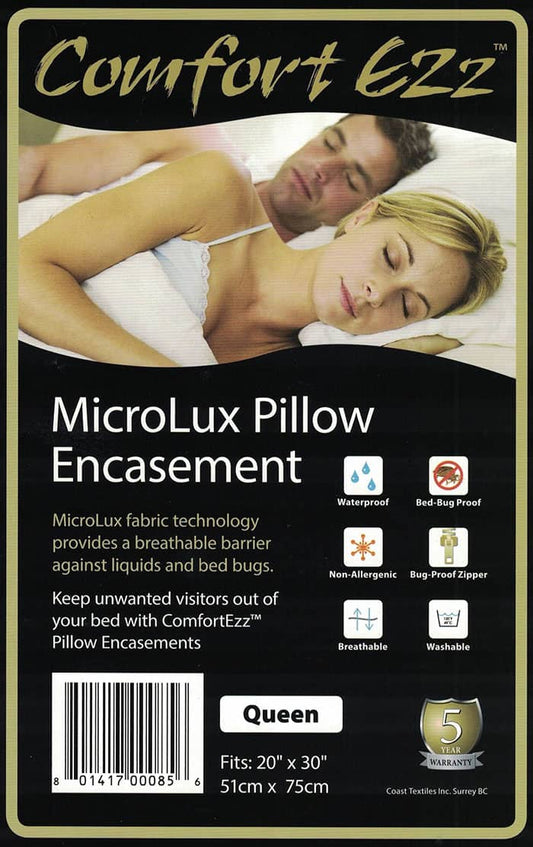 Comfort Ezz Pillow Encasement package